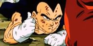 Vegeta and Goku after beating kid Buu ( image via Toei Animation)